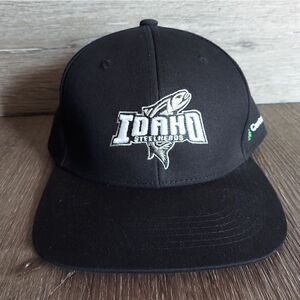 Idaho Steelheads Black Snapback Hat One Size